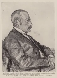 M Pierre Marie Waldeck-Rousseau, le Premier ministre français